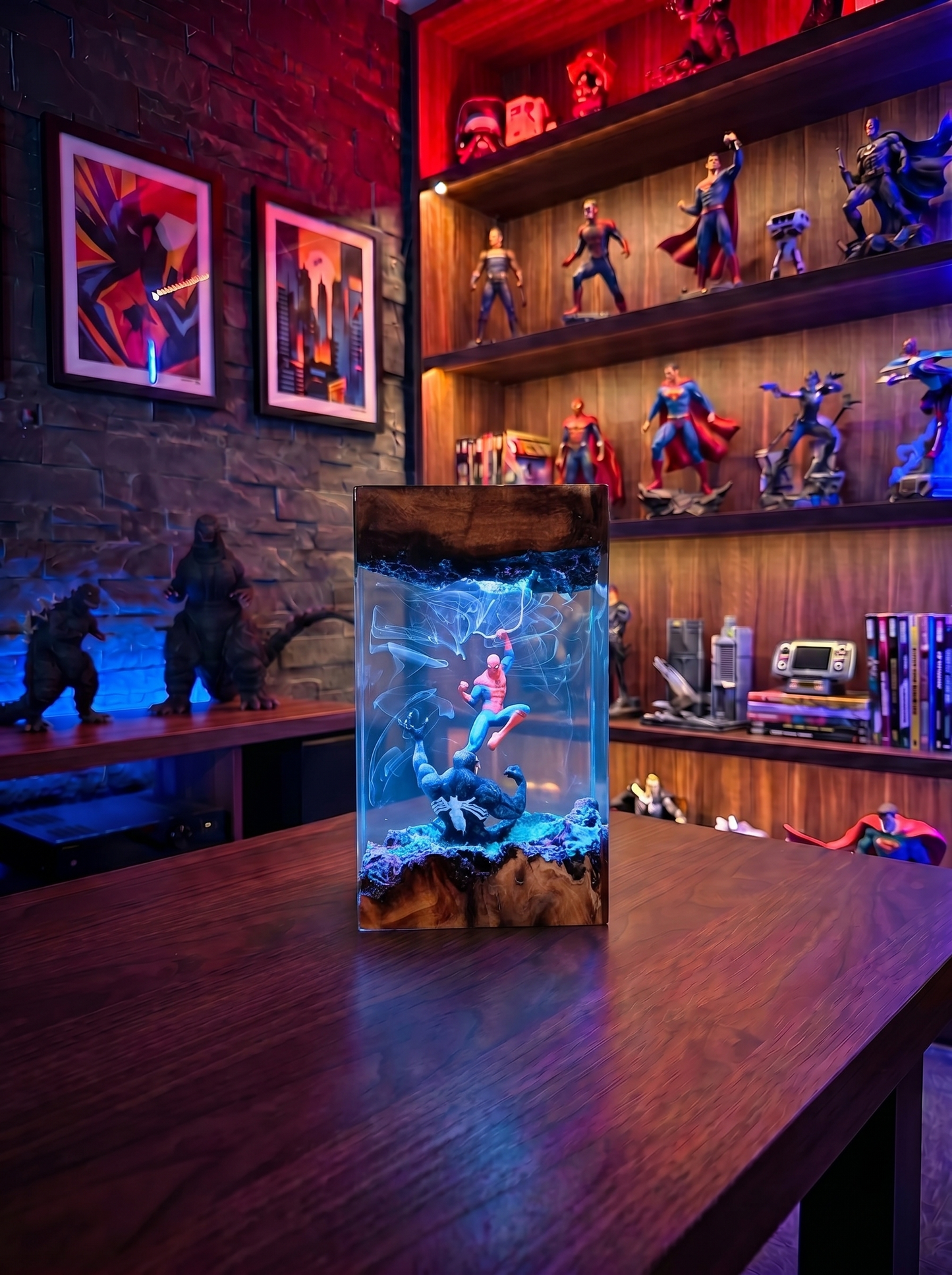 Hero Resin Lamps