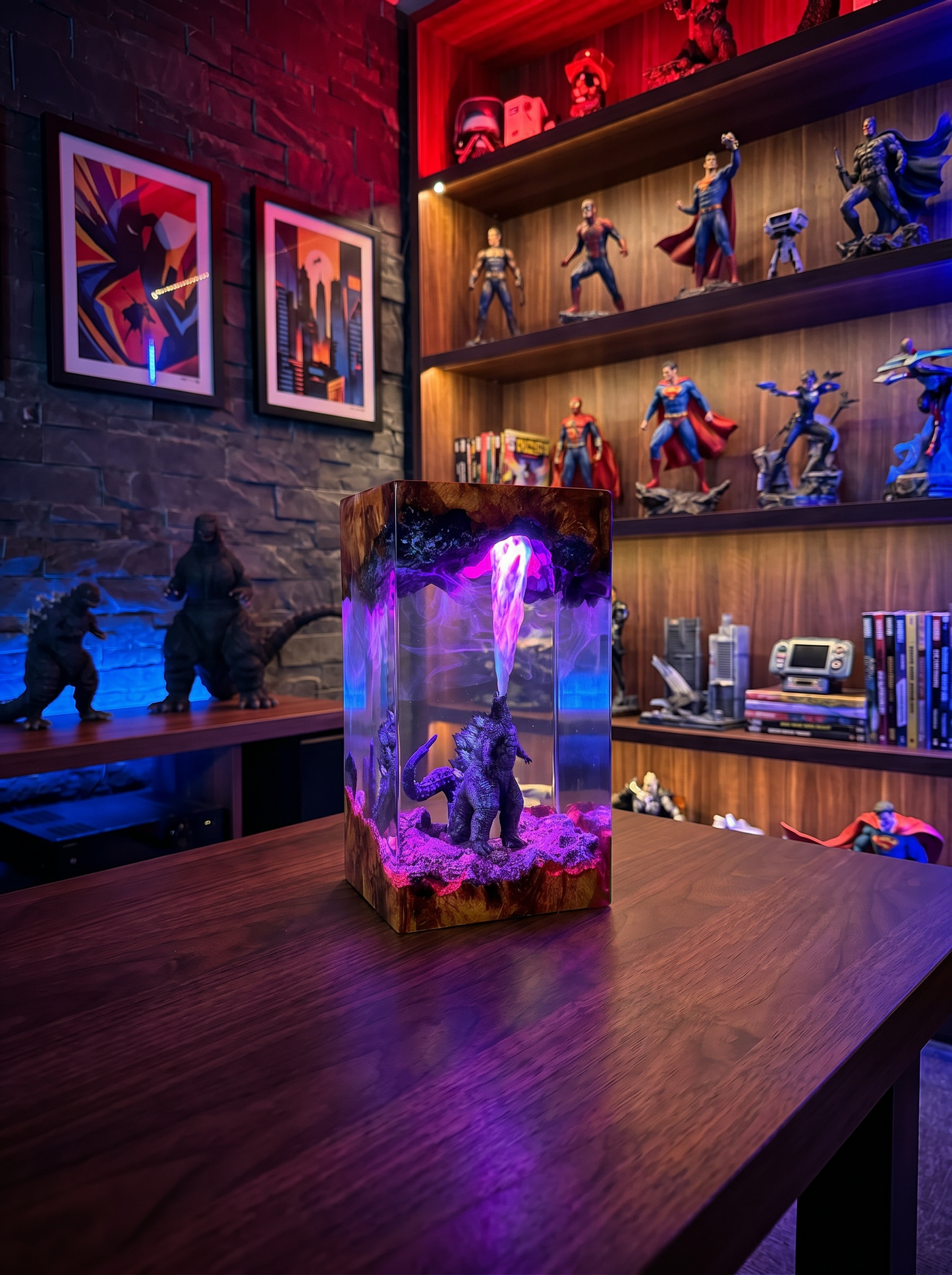 Hero Resin Lamps