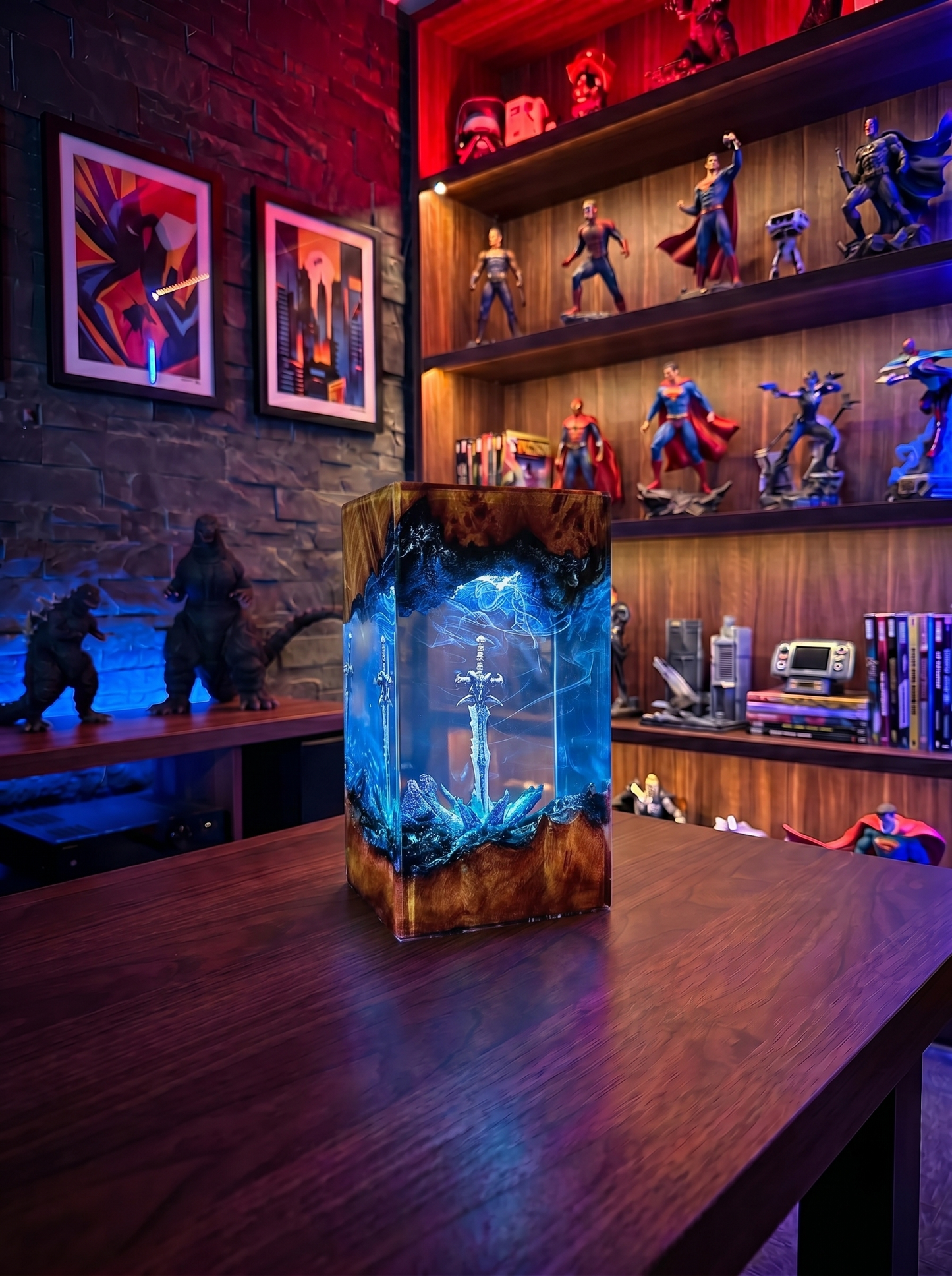 Hero Resin Lamps